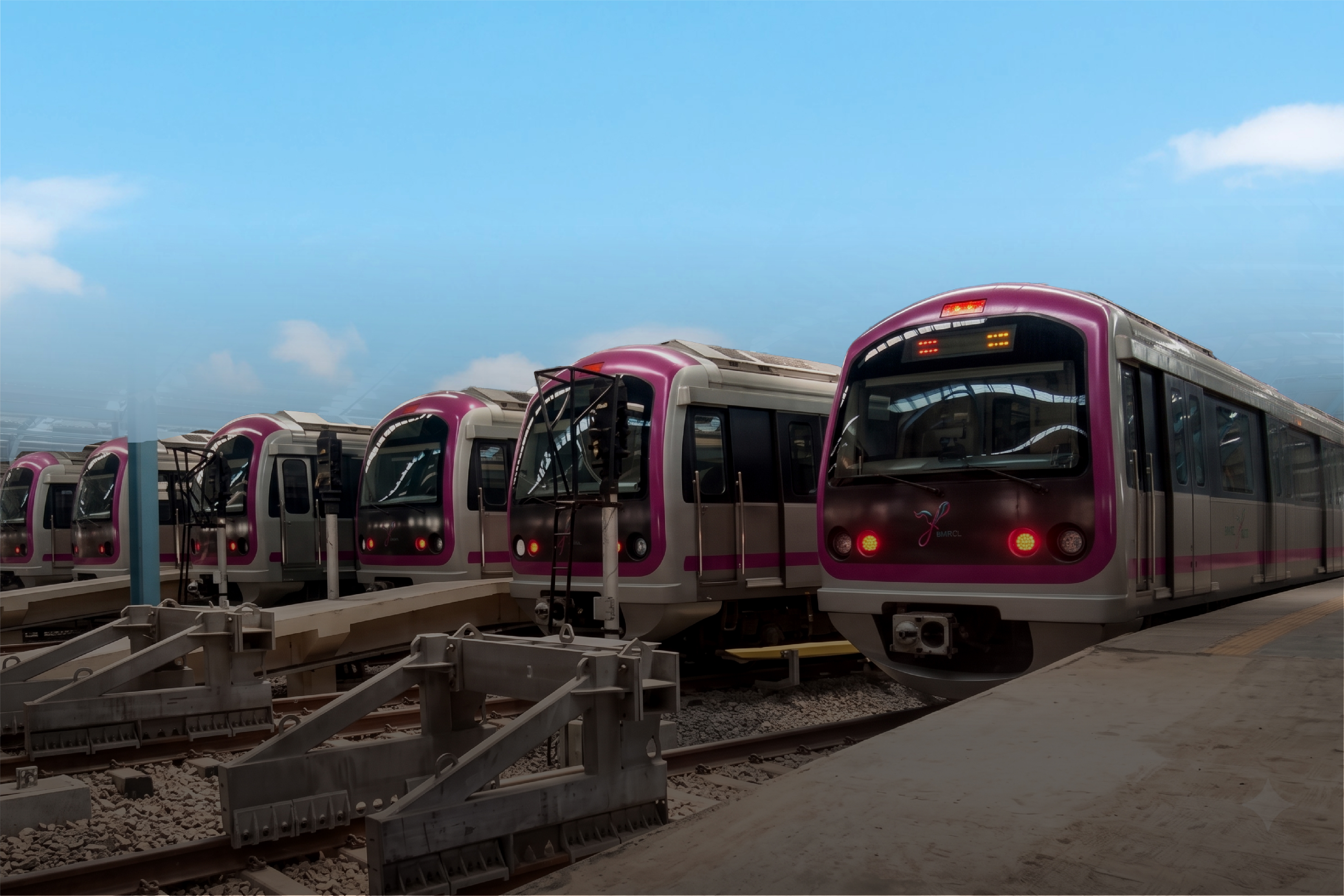 Presstonic metro rail interiors