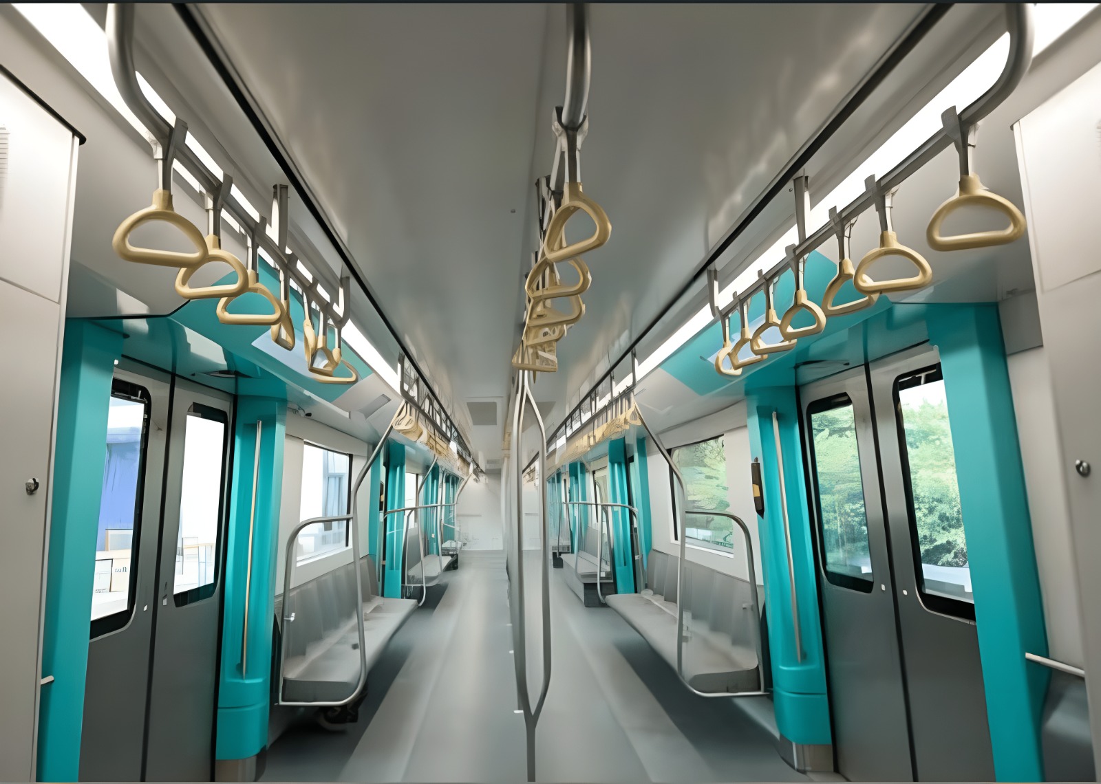 Stainless steel Handrail and Grab handles for Mumbai Metro Line-3
